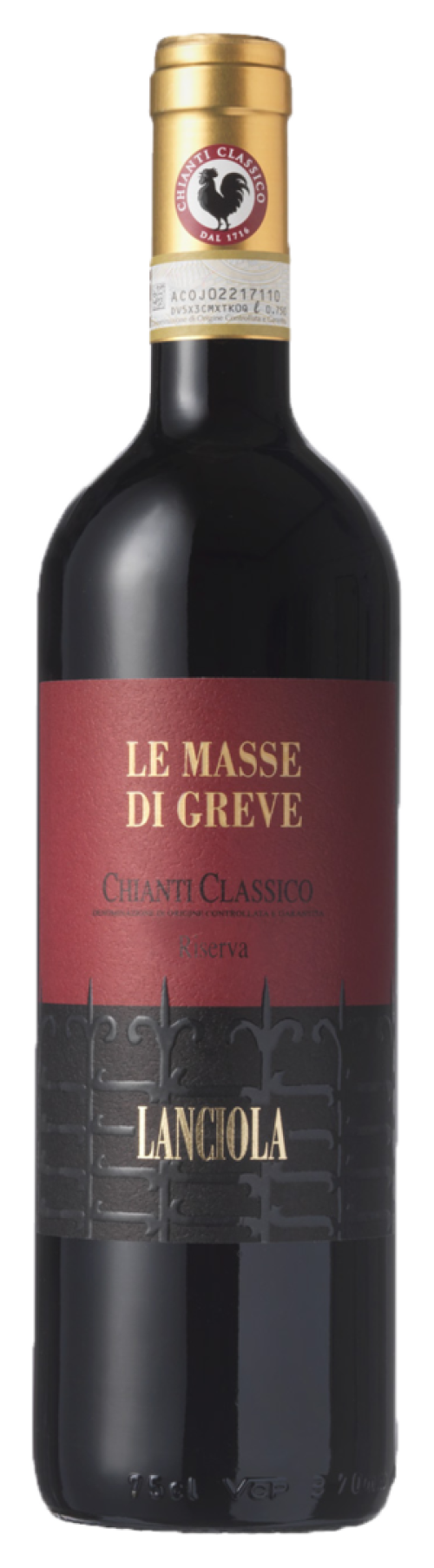 Chianti classico riserva Le Masse di Greve 2018 - Lanciola